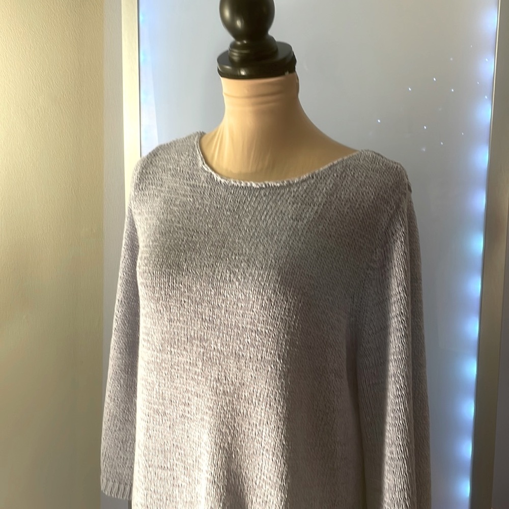Ann Taylor LOFT ramie/Colton blend sweater XL **FREE SHIPPING**